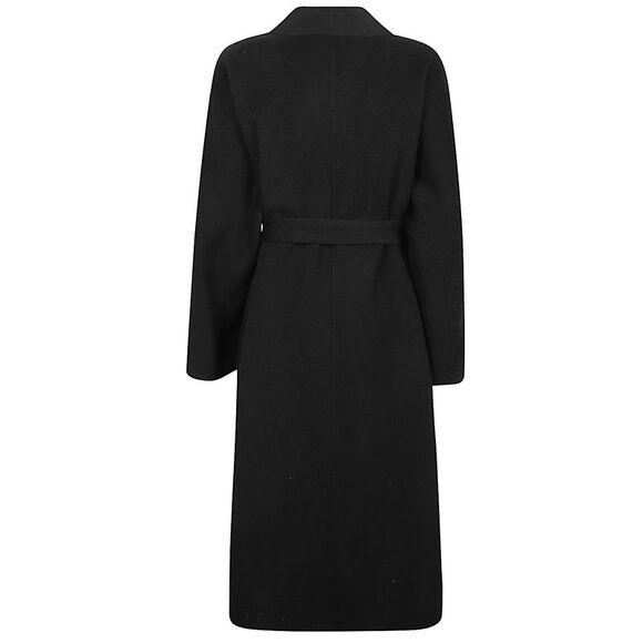 Sandbeige Women Wool Midi Coat - Picture 2 of 3